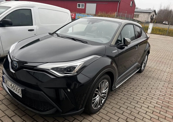Toyota C-HR cena 124500 przebieg: 53000, rok produkcji 2021 z Kłodzko małe 67
